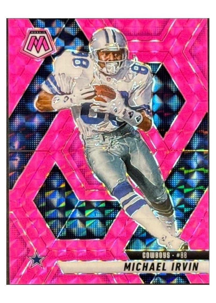 2025 Panini Mosaic Base Set Michael Irvin #187 card