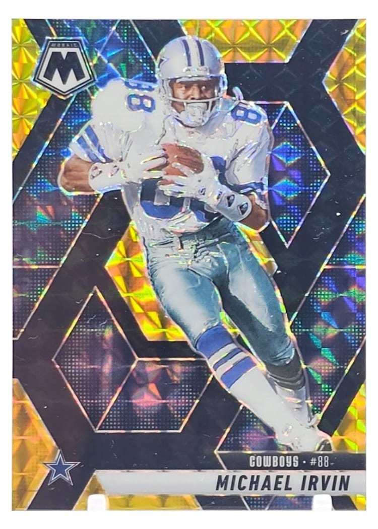 2025 Panini Mosaic Base Set Michael Irvin #187 card