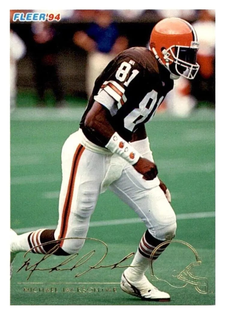 1994 Fleer Michael Jackson #95 card