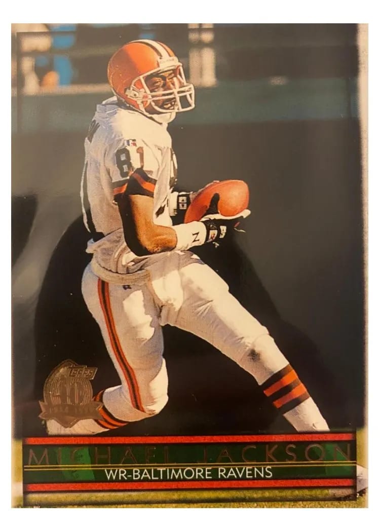 1996 Topps Michael Jackson #26 card
