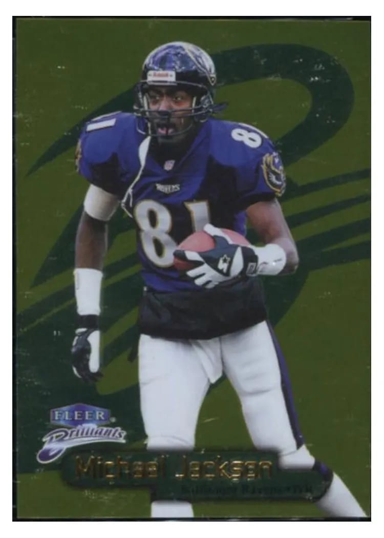 1998 Fleer Brilliants Michael Jackson #64G card