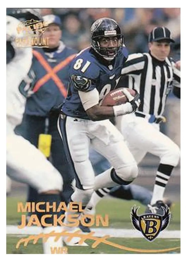 1998 Pacific Paramount Michael Jackson #21 card