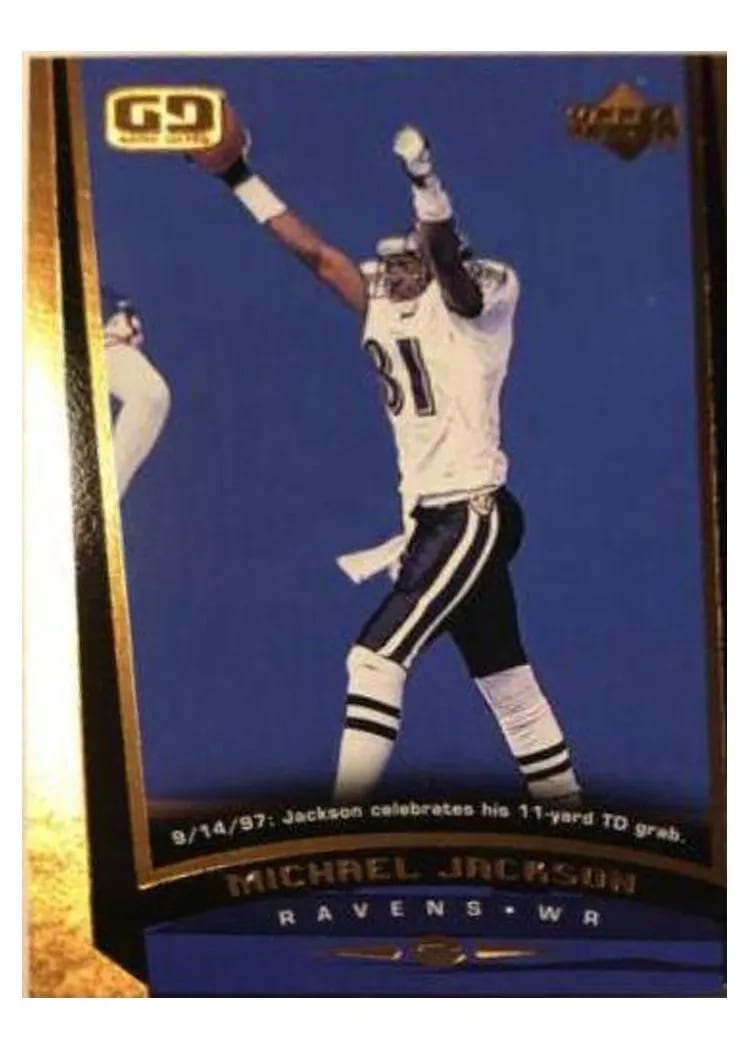 1998 Upper Deck Michael Jackson #57 card