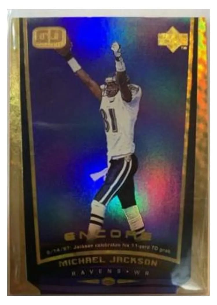 1998 Upper Deck Encore Michael Jackson #39 card