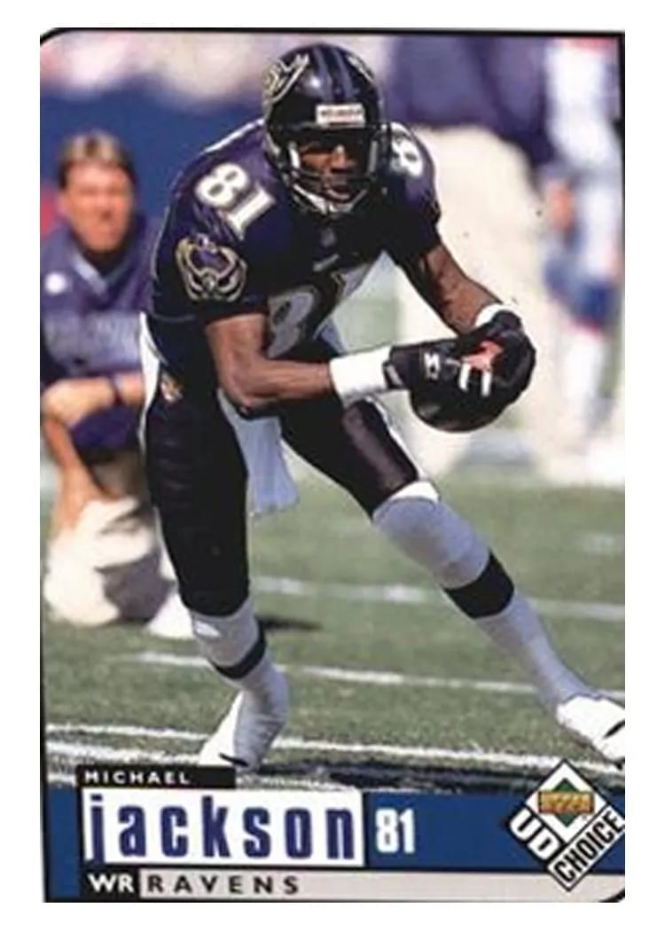 1998 Upper Deck UD Choice Michael Jackson #18 card