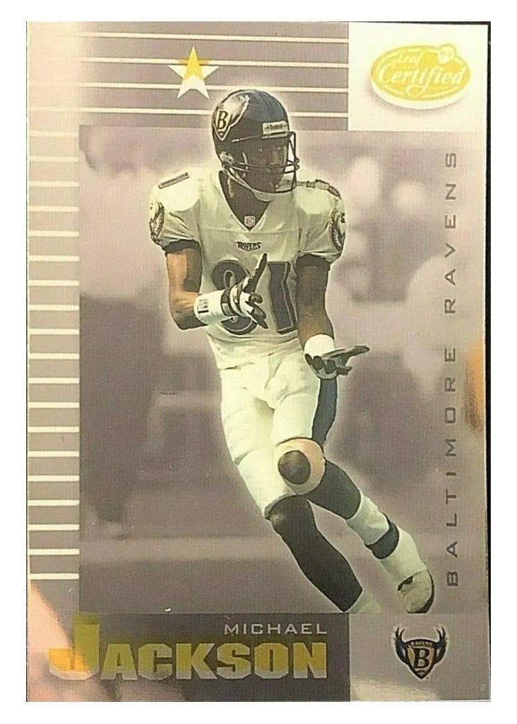 1999 Leaf Certified Michael Jackson #9 card