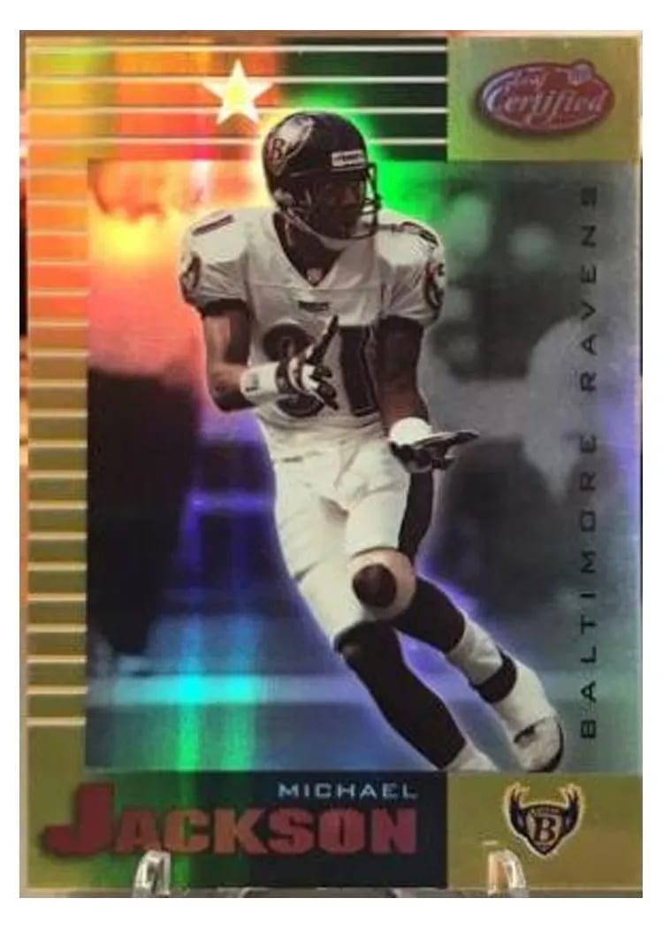 1999 Leaf Certified Michael Jackson #9 card