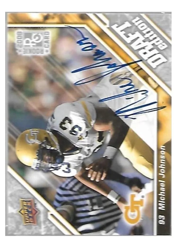2009 Upper Deck Draft Edition Michael Johnson #5 card