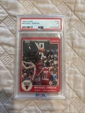 1984 Star Michael Jordan #101 card