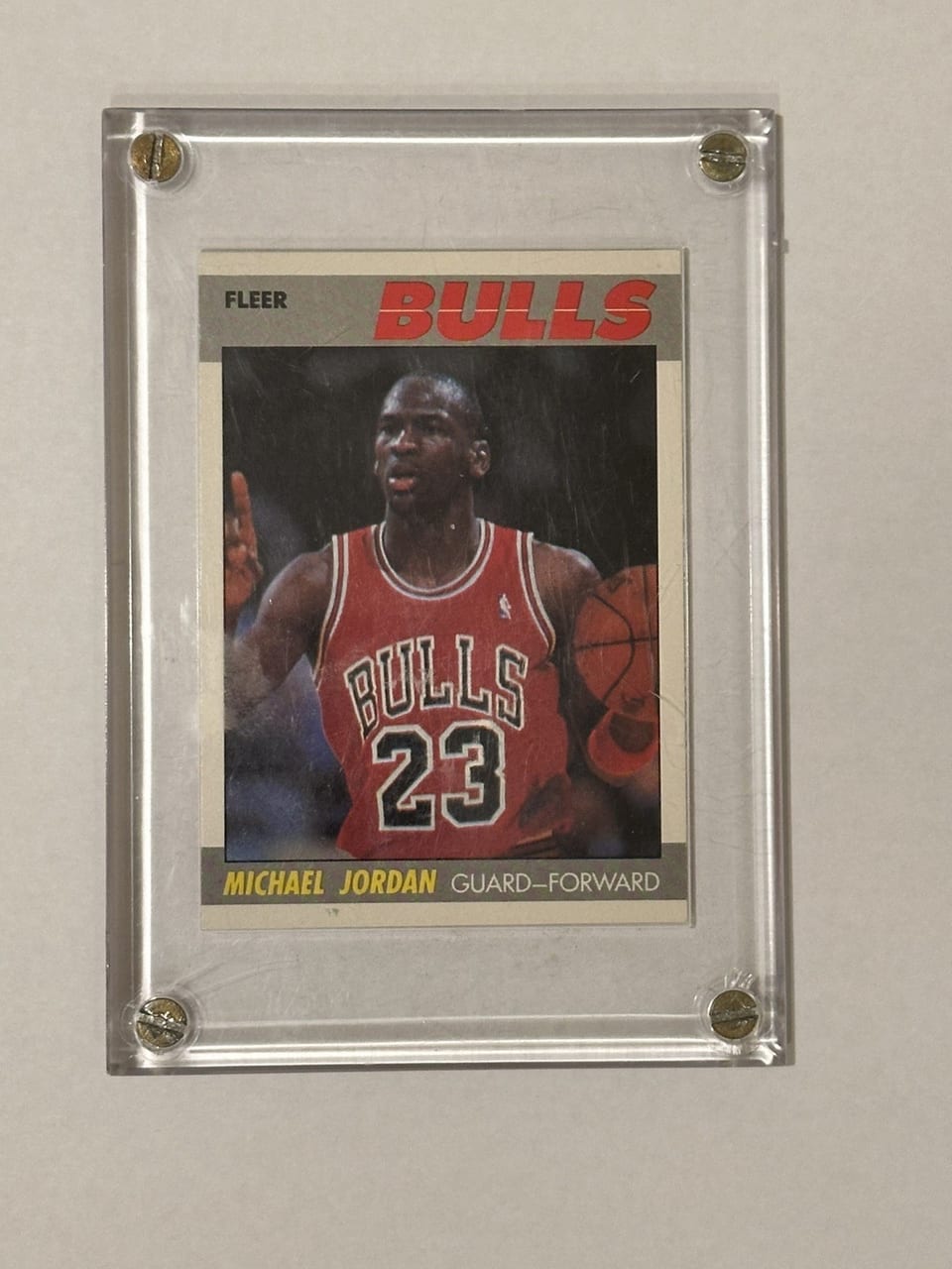 1987 Fleer Michael Jordan #59 card