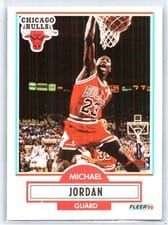 1990 Fleer Michael Jordan #26 card