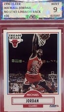 1990 Fleer Michael Jordan #26 card