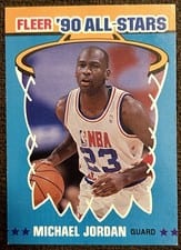 1990 Fleer All-Star Michael Jordan #5