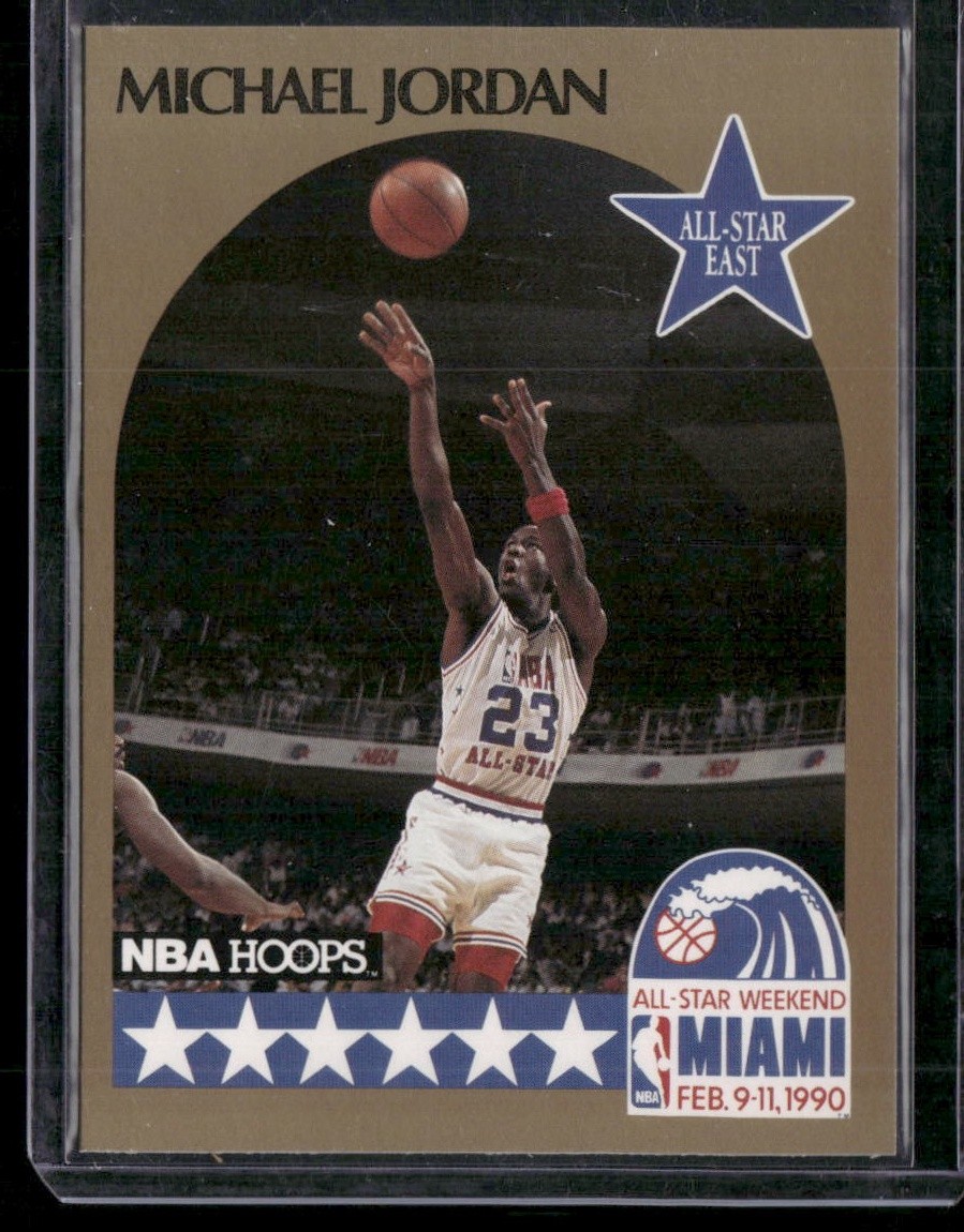 1990 Hoops Michael Jordan #5 card