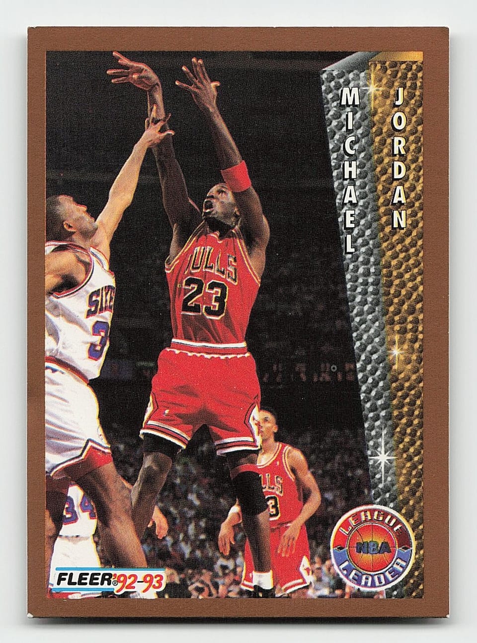 1992 Fleer Michael Jordan #238 card