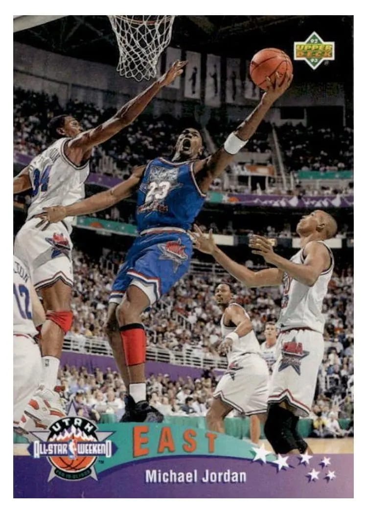 1992 Upper Deck Michael Jordan #425 card