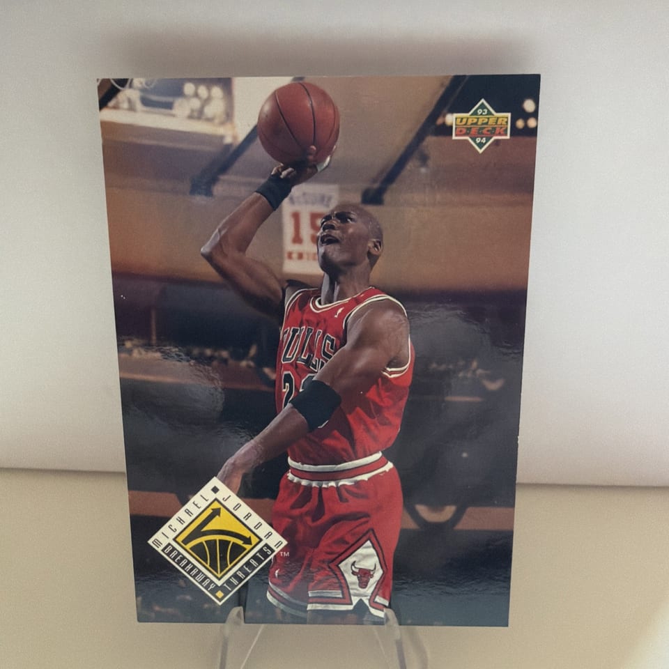 1993 Upper Deck Michael Jordan #438 card