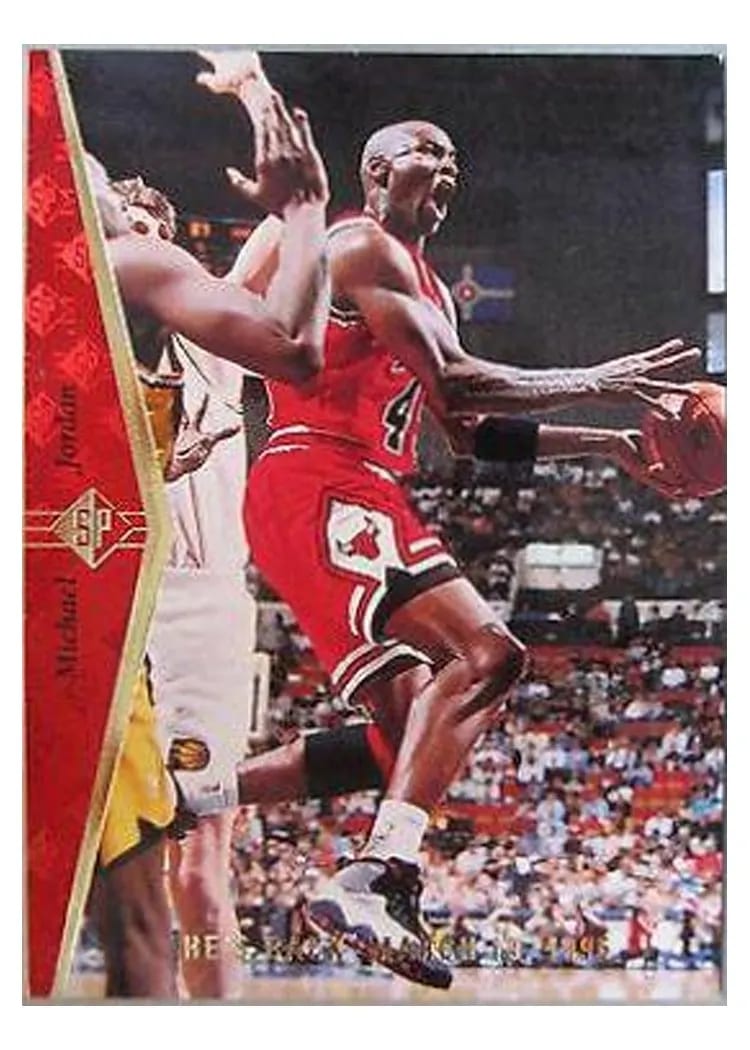 1994 SP Michael Jordan Red card