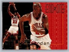 1995 Fleer End 2 End Michael Jordan #9 card