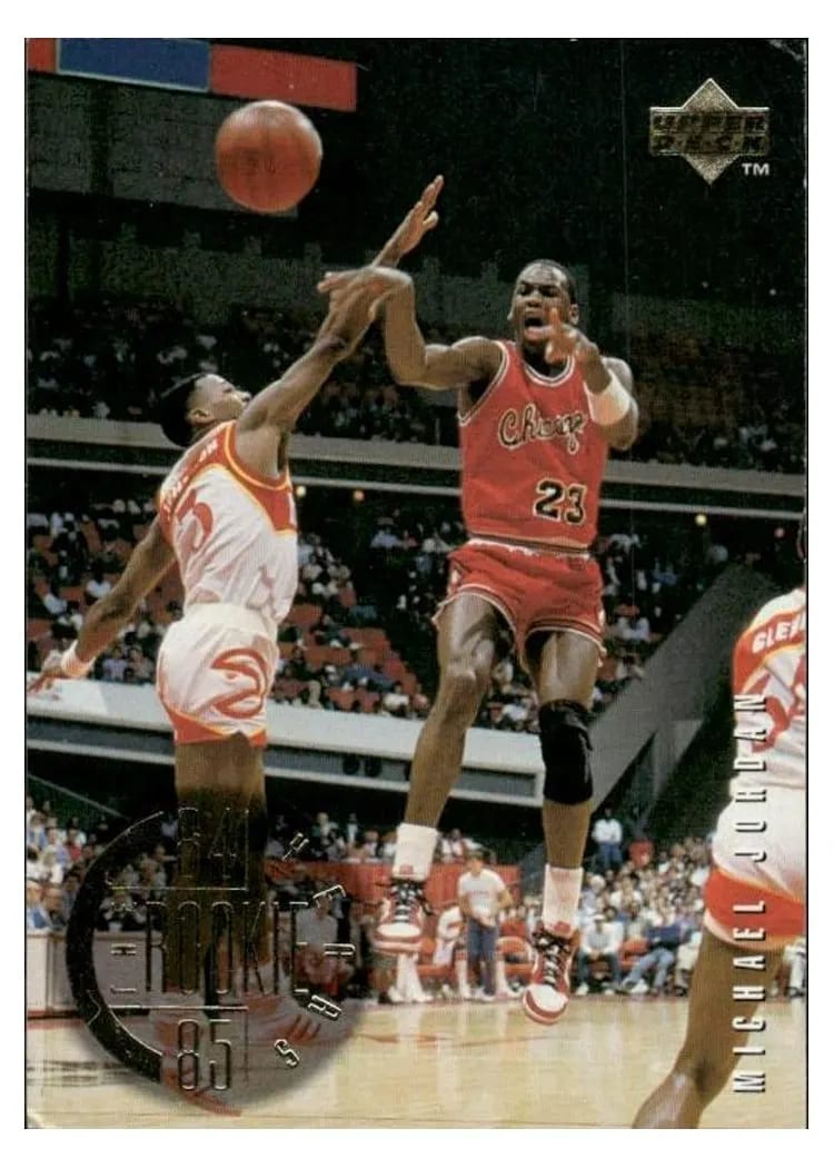 1995 Upper Deck Michael Jordan #137 card
