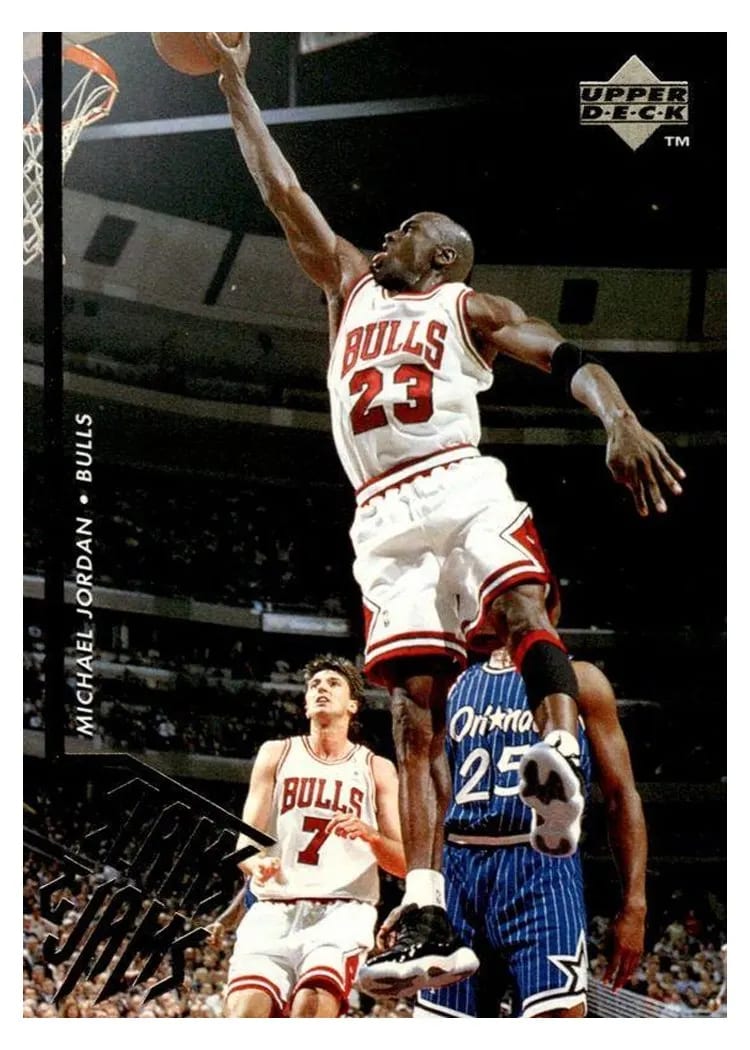 1995 Upper Deck Michael Jordan #352 card