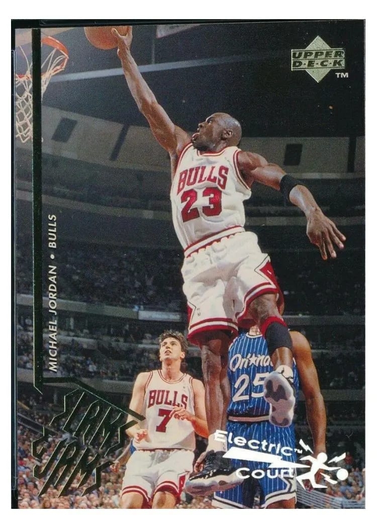 1995 Upper Deck Michael Jordan #352 card