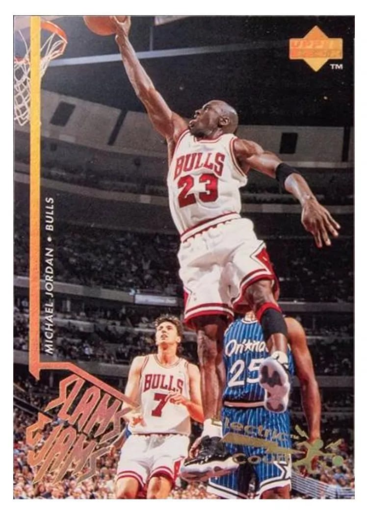 1995 Upper Deck Michael Jordan #352 card