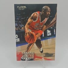 1996 Fleer Michael Jordan #13 card