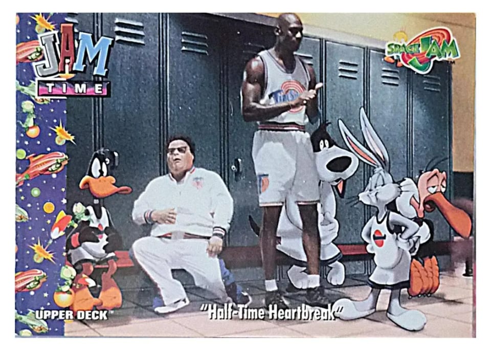 1996 Upper Deck Space Jam Michael Jordan #45 card