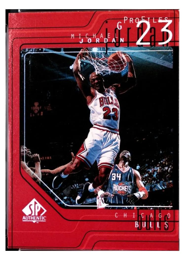 1997 SP Authentic Profiles Michael Jordan #P1 card