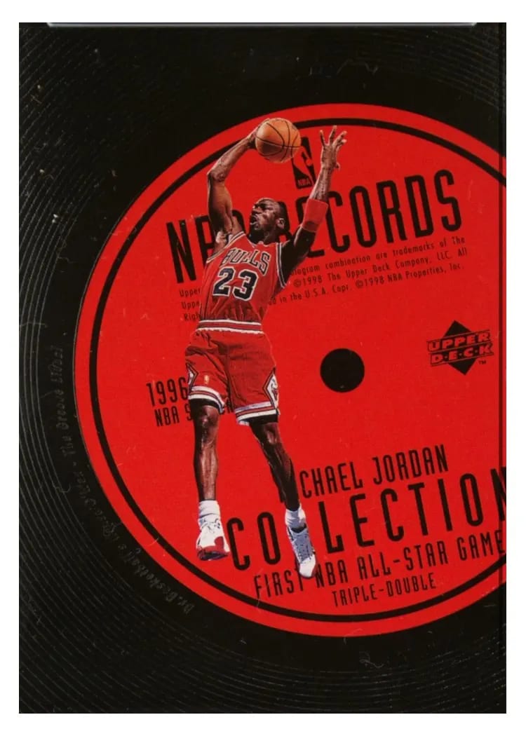 1997 Upper Deck Records Collection Michael Jordan #RC30 card
