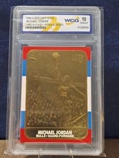 1998 Fleer 23KT Gold Michael Jordan card
