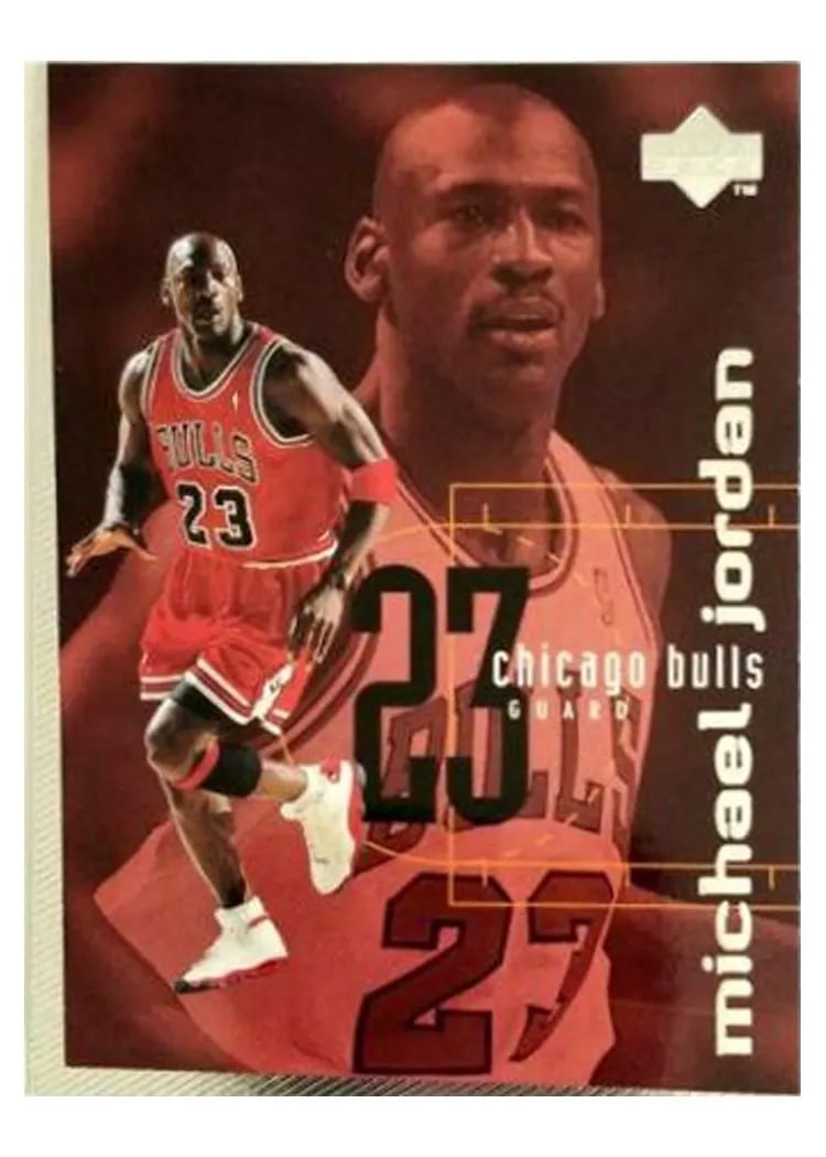 1998 Upper Deck Michael Jordan #311 card