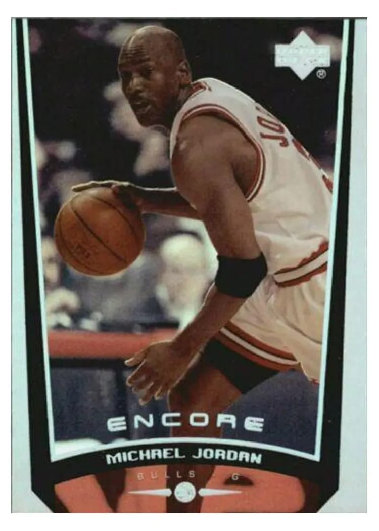 1998 Upper Deck Encore Michael Jordan #101 card