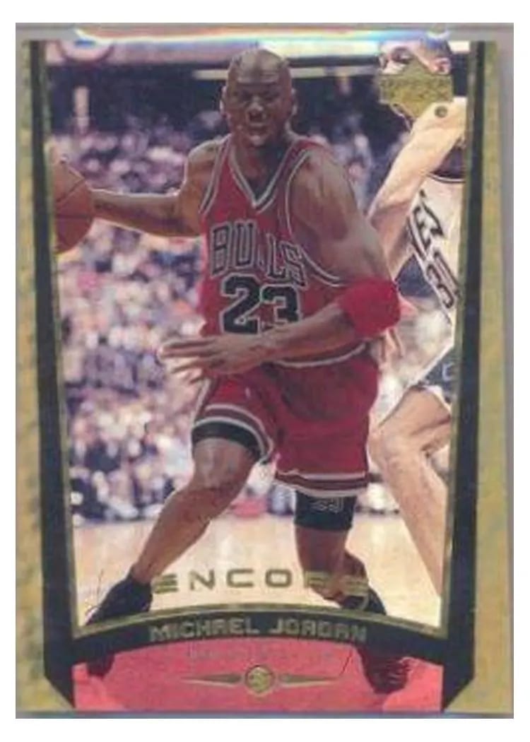 1998 Upper Deck Encore Michael Jordan #102 card