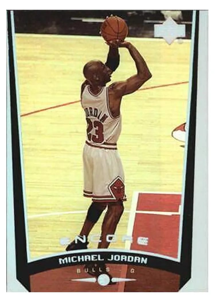 1998 Upper Deck Encore Michael Jordan #104 card