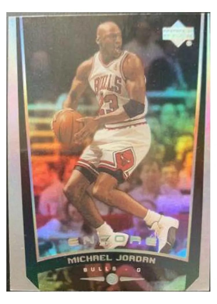 1998 Upper Deck Encore Michael Jordan #105 card