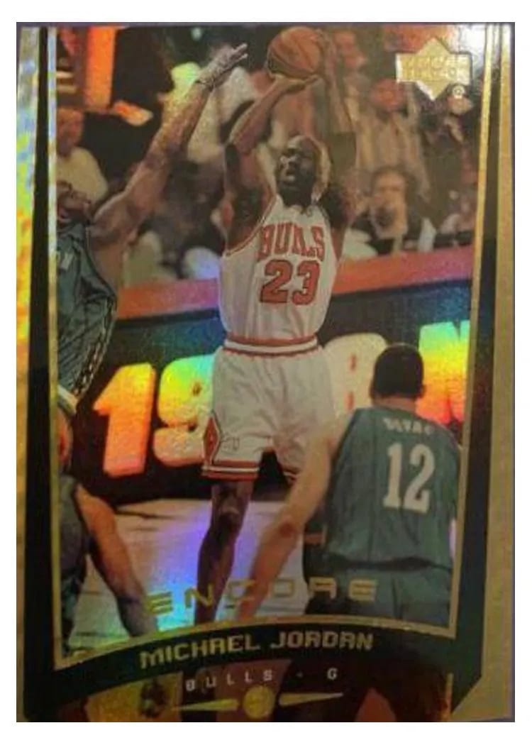 1998 Upper Deck Encore Michael Jordan #93 card