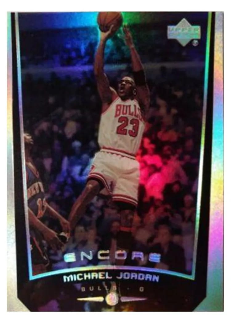 1998 Upper Deck Encore Michael Jordan #98 card