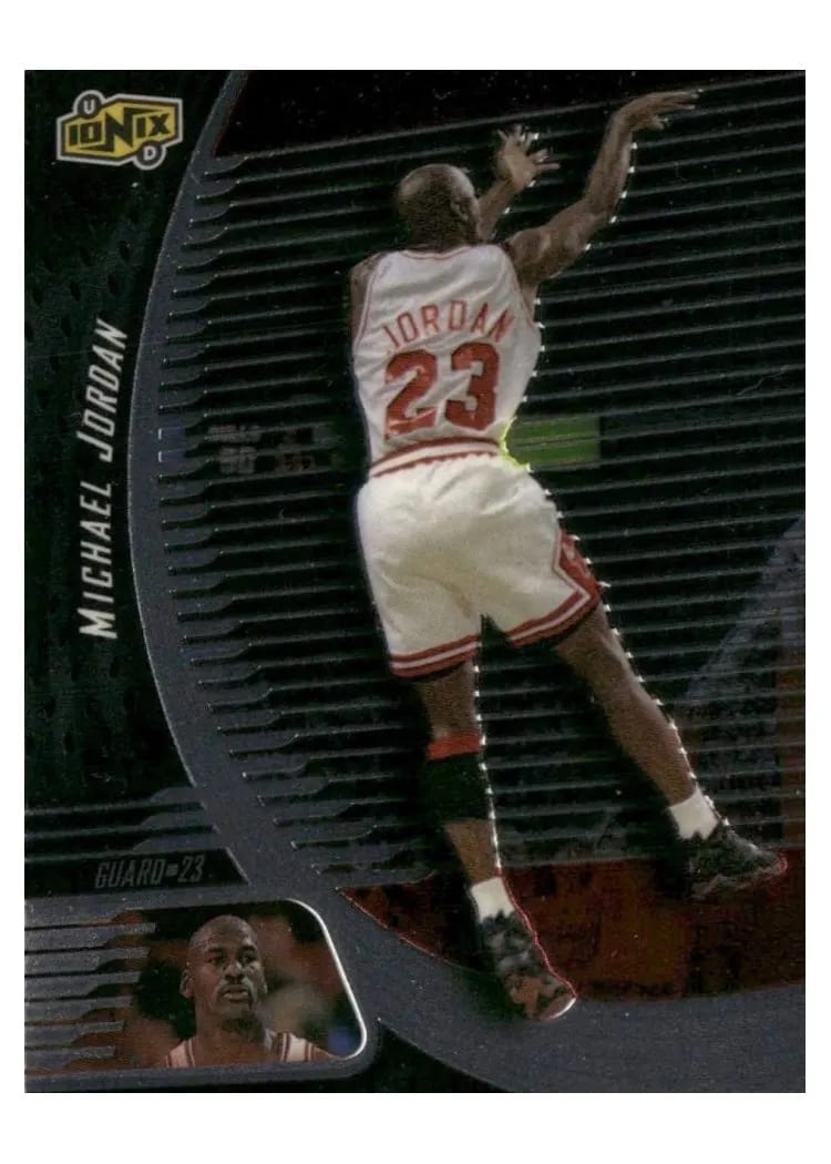 1998 Upper Deck Ionix Michael Jordan #2 card