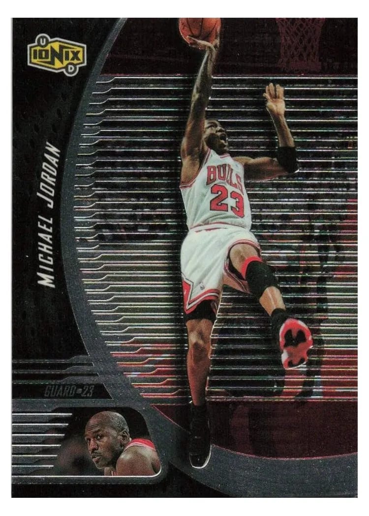 1998 Upper Deck Ionix Michael Jordan #4 card
