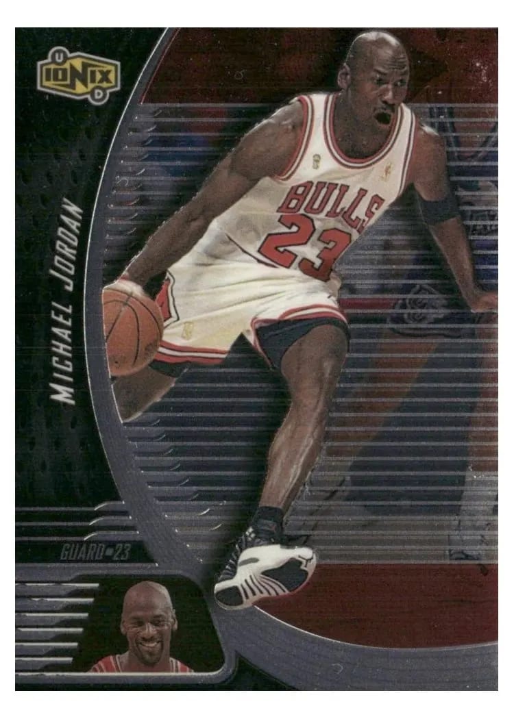 1998 Upper Deck Ionix Michael Jordan #5 card