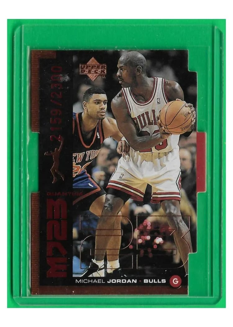 Michael Jordan 1998 Upper Deck MJ23 Quantum card