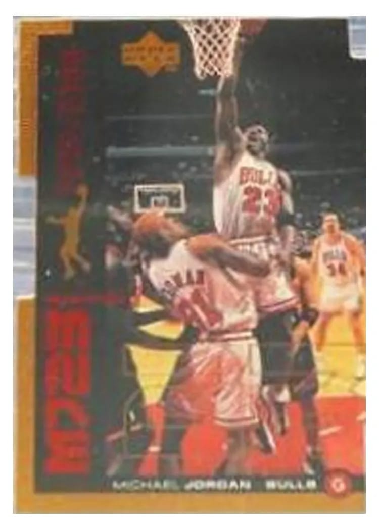 Michael Jordan 1998 Upper Deck MJ23 Quantum card