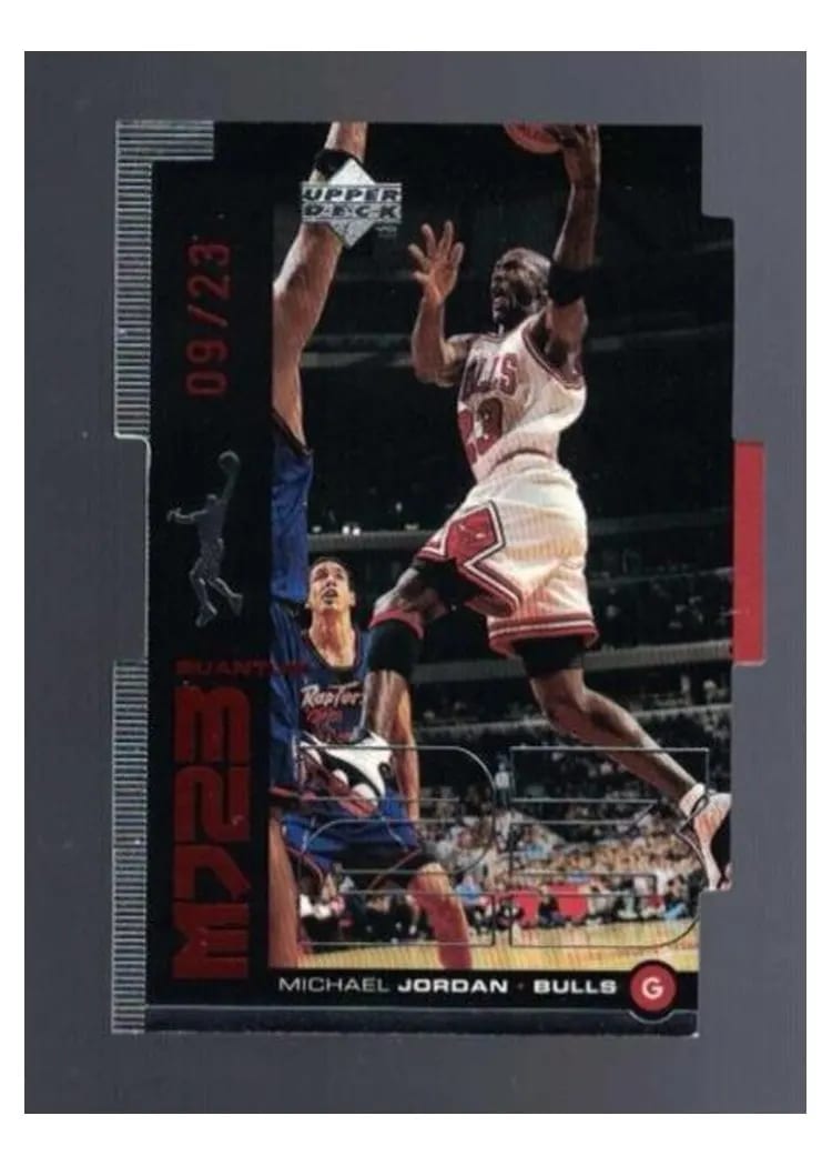 Michael Jordan 1998 Upper Deck MJ23 Quantum card