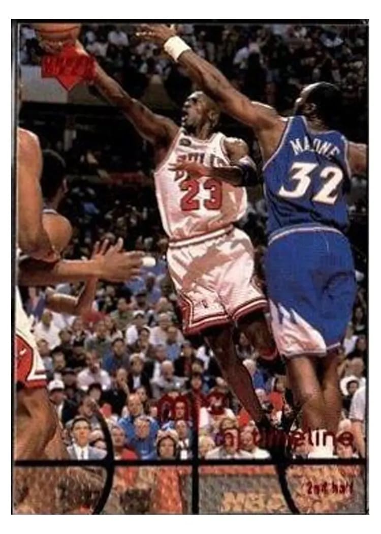 1998 Upper Deck Mjx Michael Jordan #101 card
