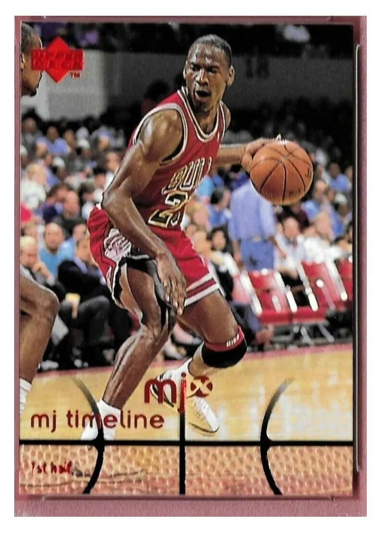 1998 Upper Deck Mjx Michael Jordan #7 card