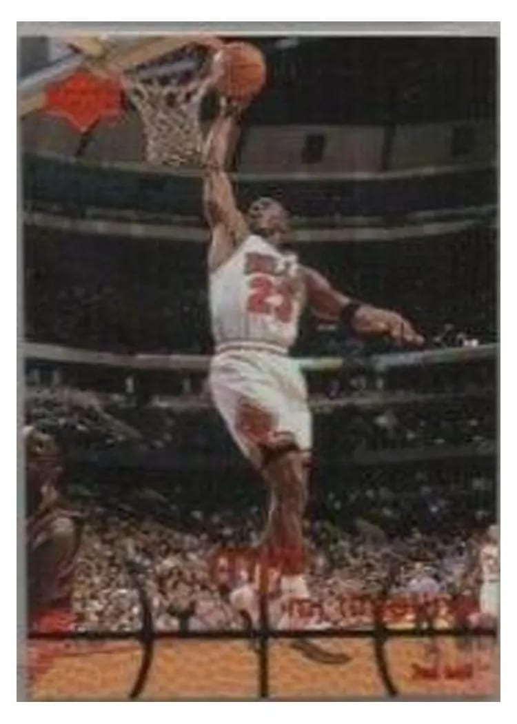 1998 Upper Deck Mjx Michael Jordan #75 card