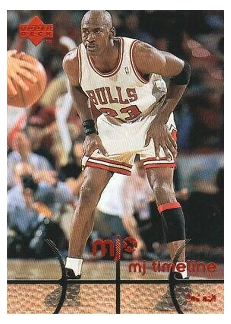 1998 Upper Deck Mjx Michael Jordan #76 card
