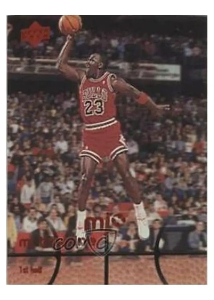 1998 Upper Deck Mjx Michael Jordan #8 card